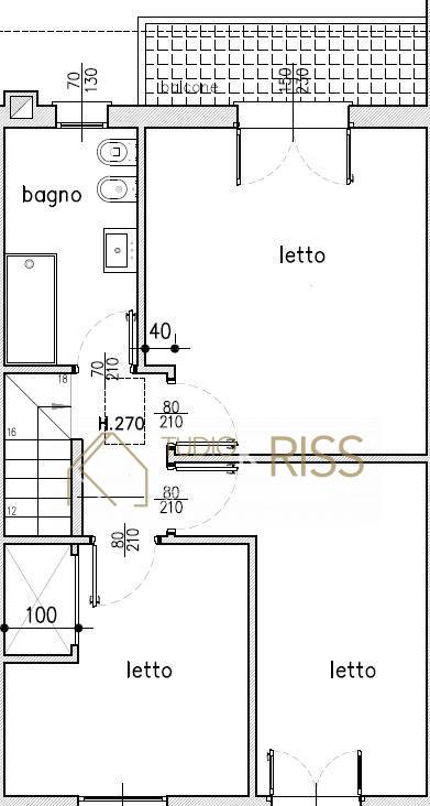 Immagine 28 di Villetta a schiera in vendita  in Santa Maria Maddalena a Occhiobello