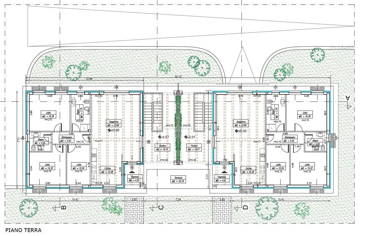 Immagine 25 di Casa semindipendente in vendita  in Collina 14 a Tolentino