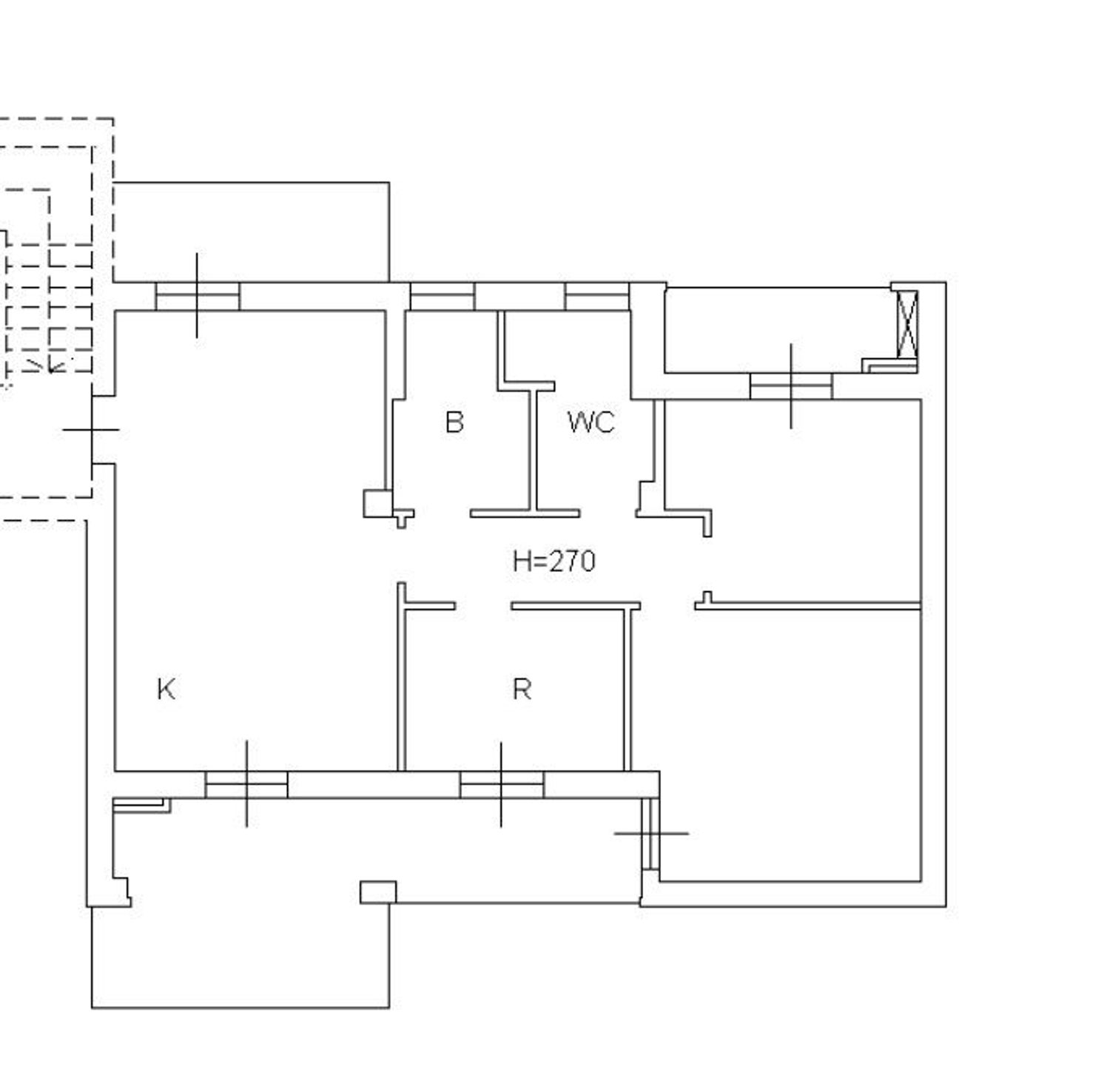 Immagine 16 di Appartamento in vendita  in Rovereto a Tolentino