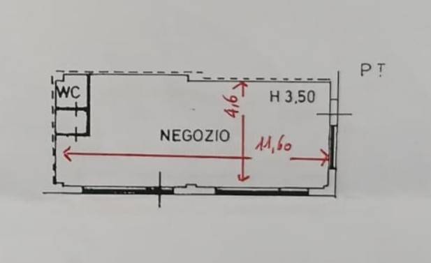 Immagine 9 di Locale commerciale in vendita  in Via Ginocchi a Civitanova Marche