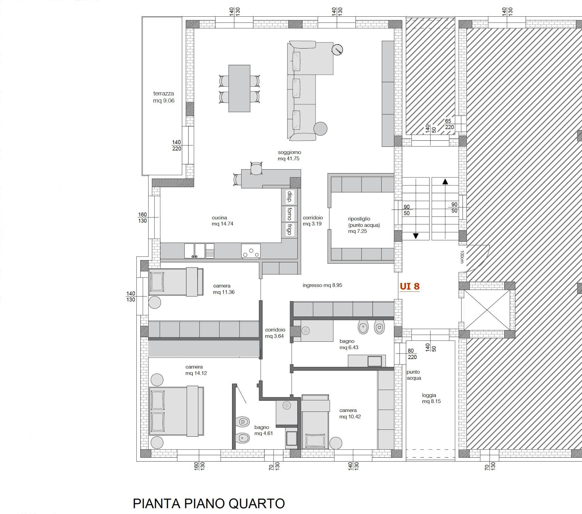 Immagine 18 di Appartamento in vendita  in VIA BOCCI a Fabriano
