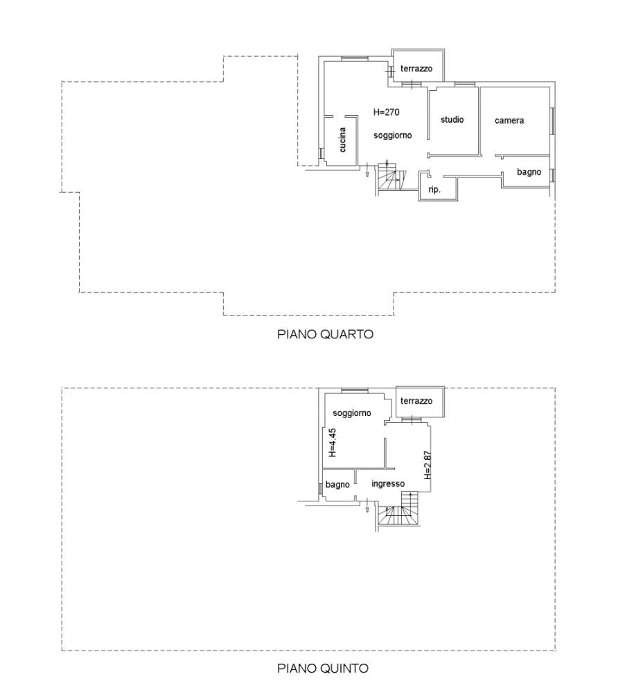 Immagine 42 di Attico in vendita  in via martiri della libertà 52 a Fabriano