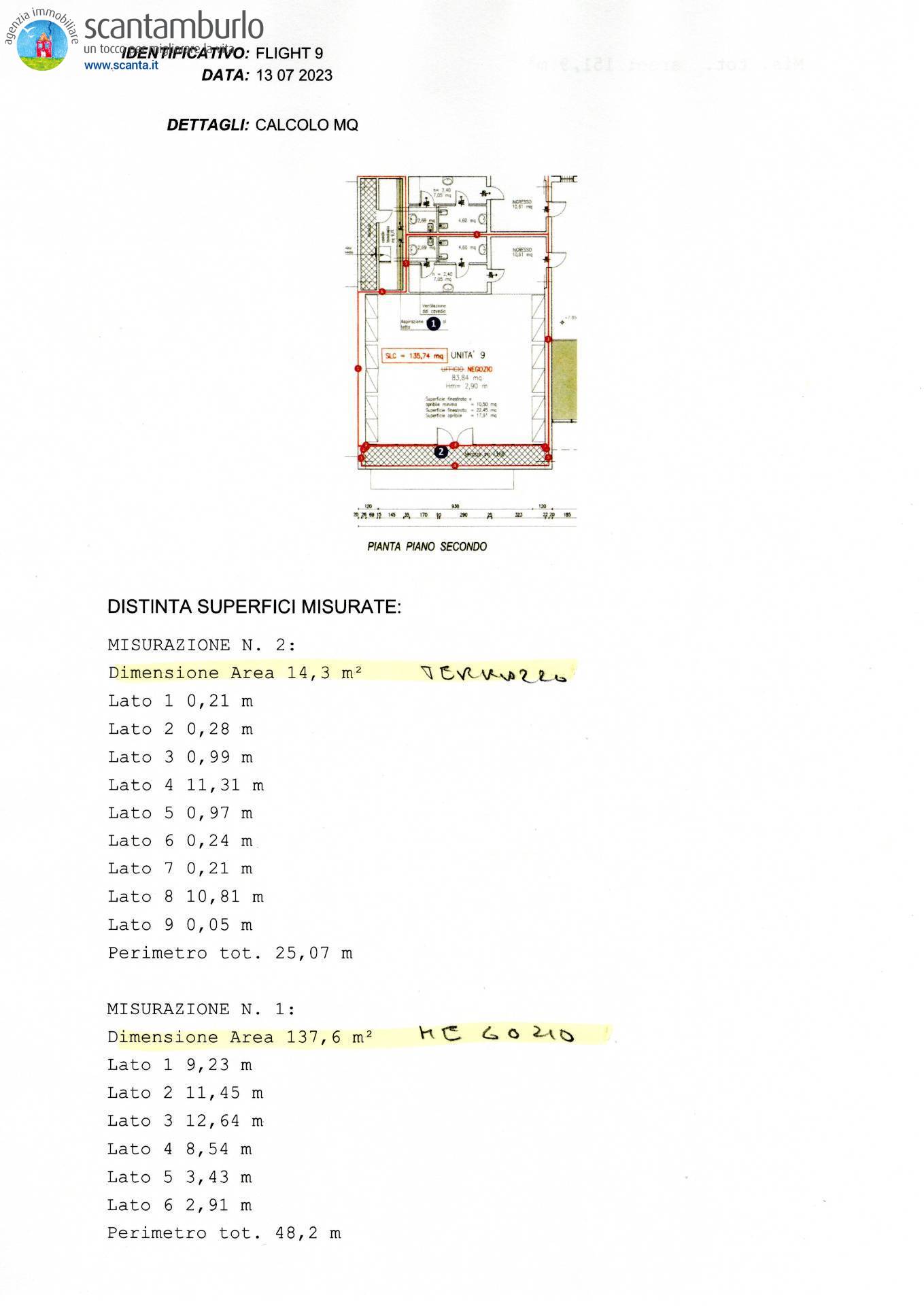 Immagine 12 di Negozio in vendita  a Treviso