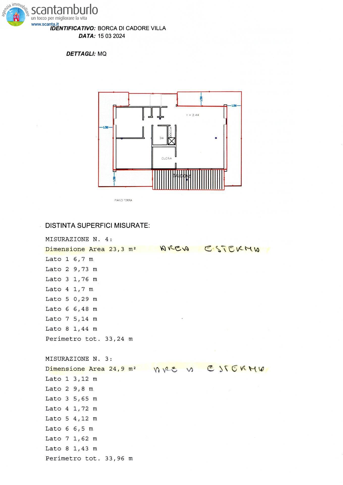 Immagine 20 di Casa indipendente in vendita  a Borca Di Cadore