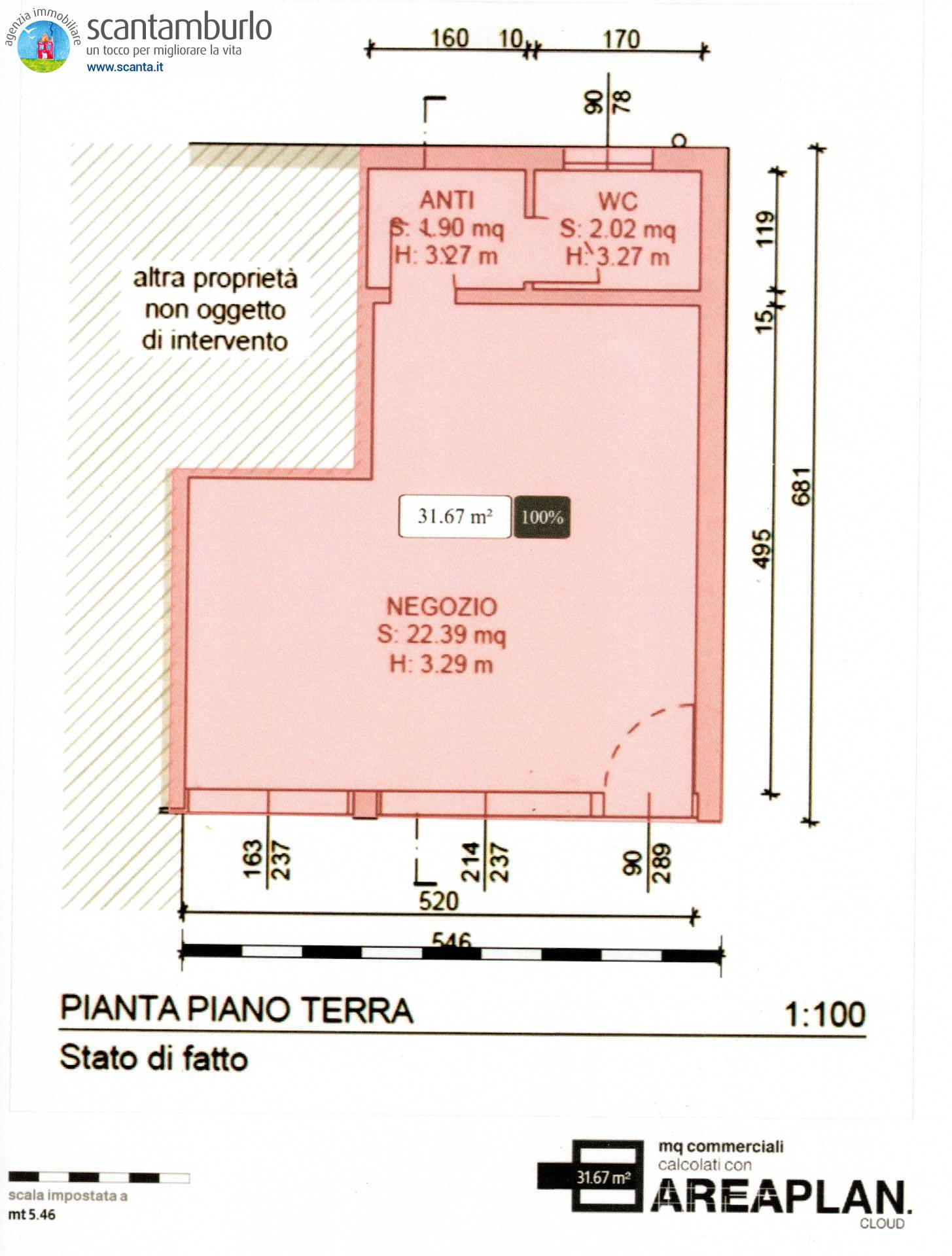 Immagine 12 di Negozio in vendita  a Treviso