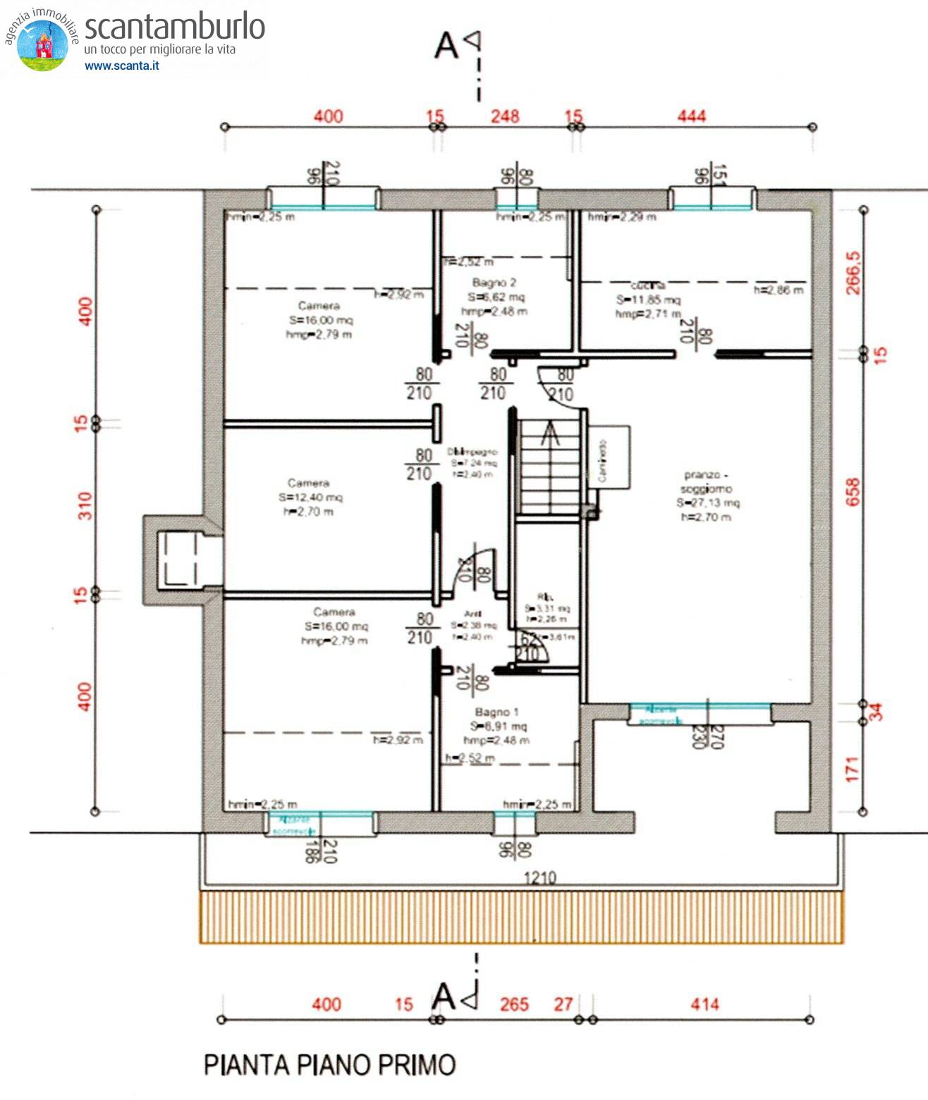 Immagine 41 di Casa semindipendente in vendita  a Carbonera