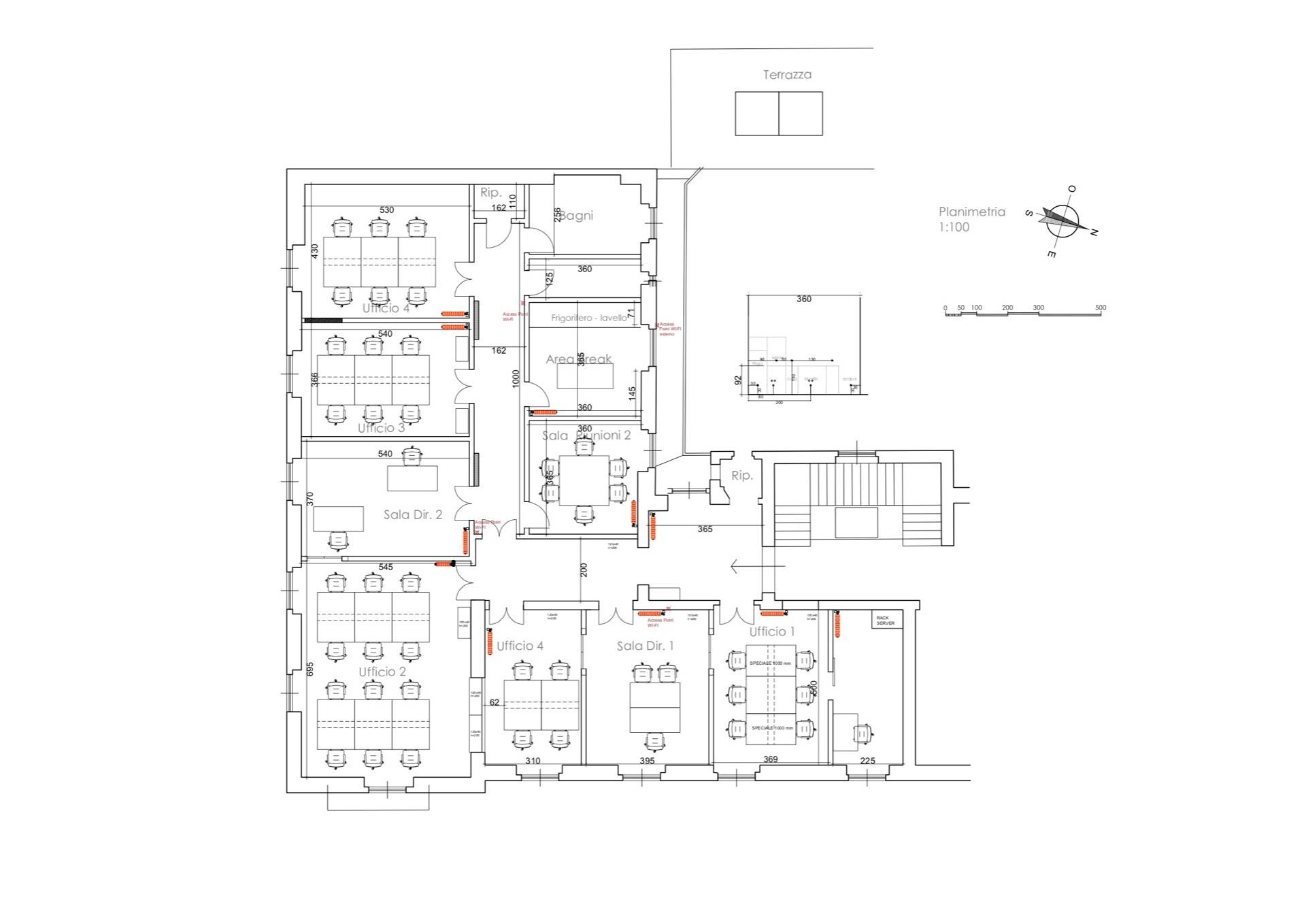 Immagine 22 di Ufficio in affitto  in Via Flaminia a Roma