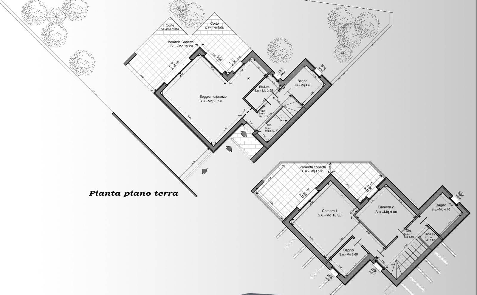 Immagine 18 di Villetta a schiera in vendita  in via XVV Aprile 25 a Galtelli