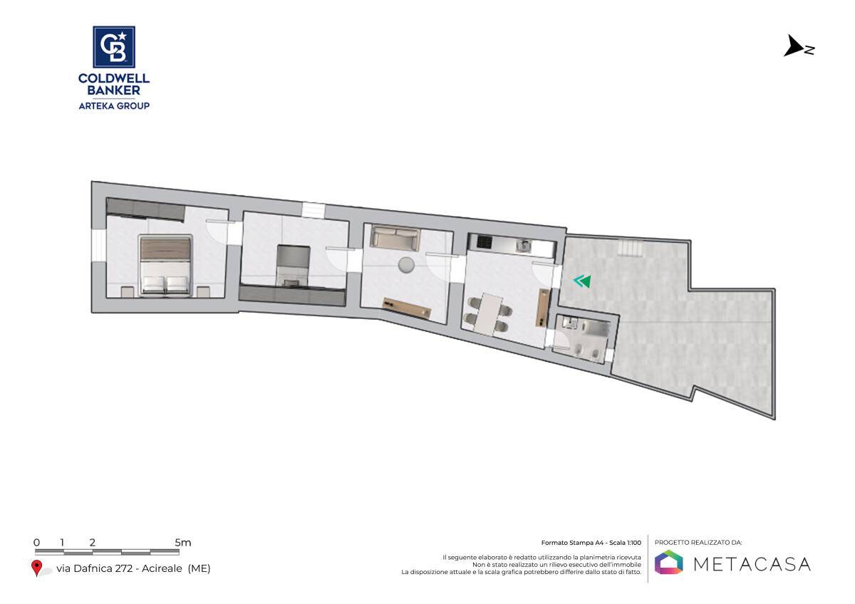 Immagine 30 di Casa indipendente in vendita  in via Dafnica 272 a Acireale