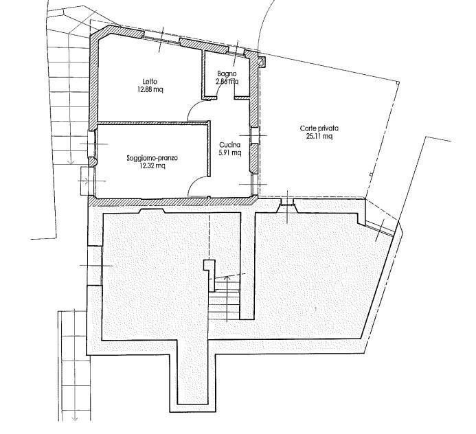 Immagine 16 di Appartamento in vendita  in Via Piazza Maggiore a Mondaino