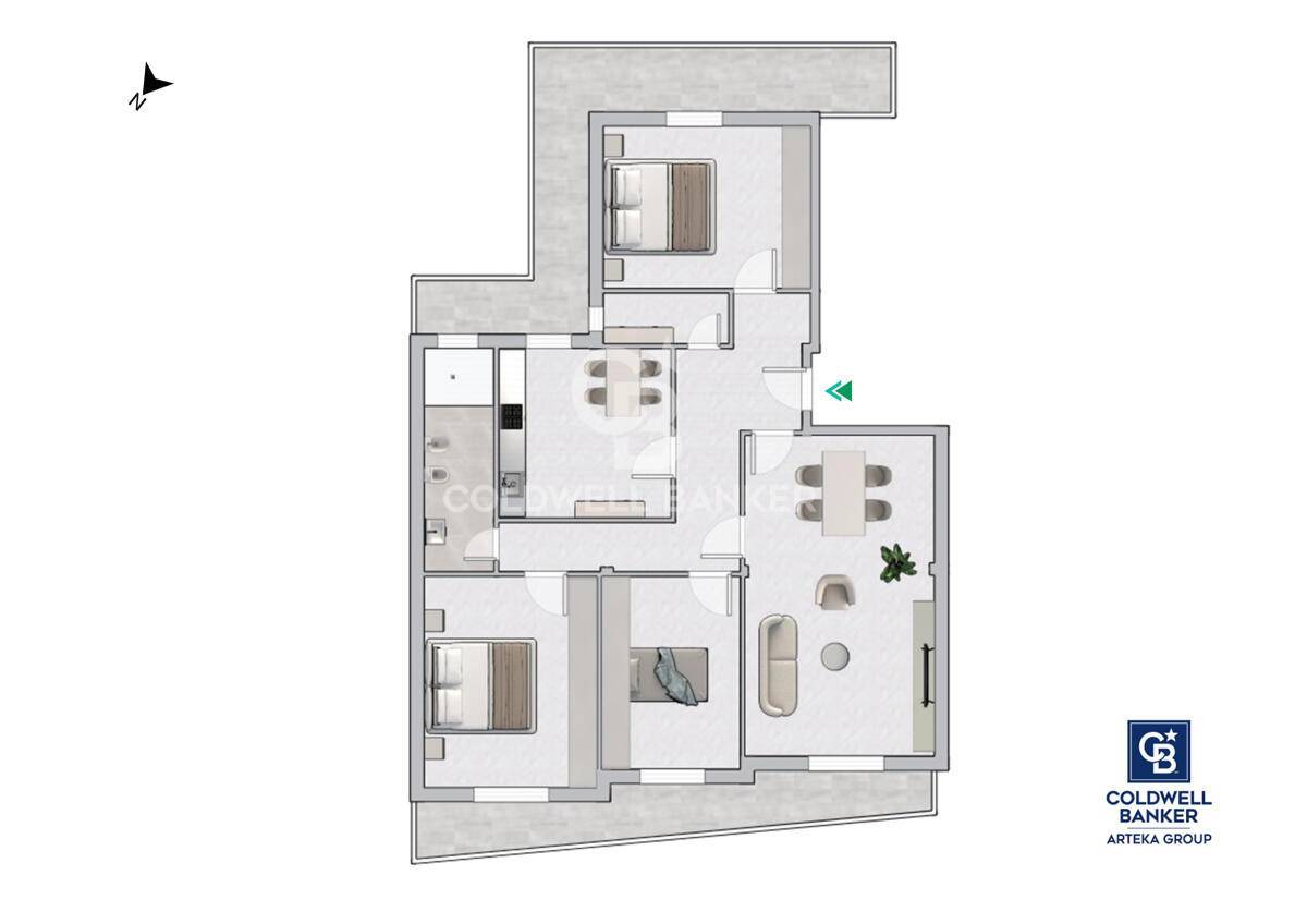 Immagine 22 di Appartamento in vendita  in via Sciarelle 91 a Acireale