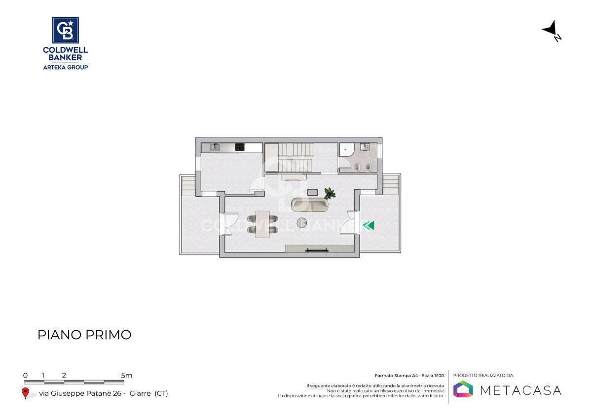 Immagine 40 di Villetta a schiera in vendita  in Via Giuseppe Patanè 26 a Giarre