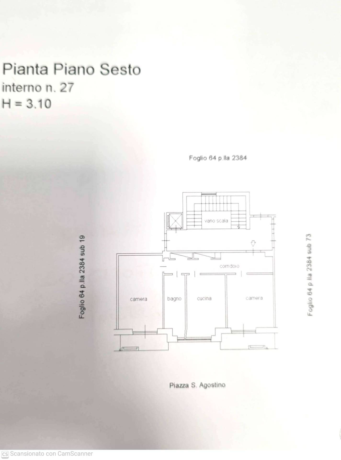 Immagine 15 di Appartamento in vendita  in Piazza Sant'Agostino 29 a Salerno