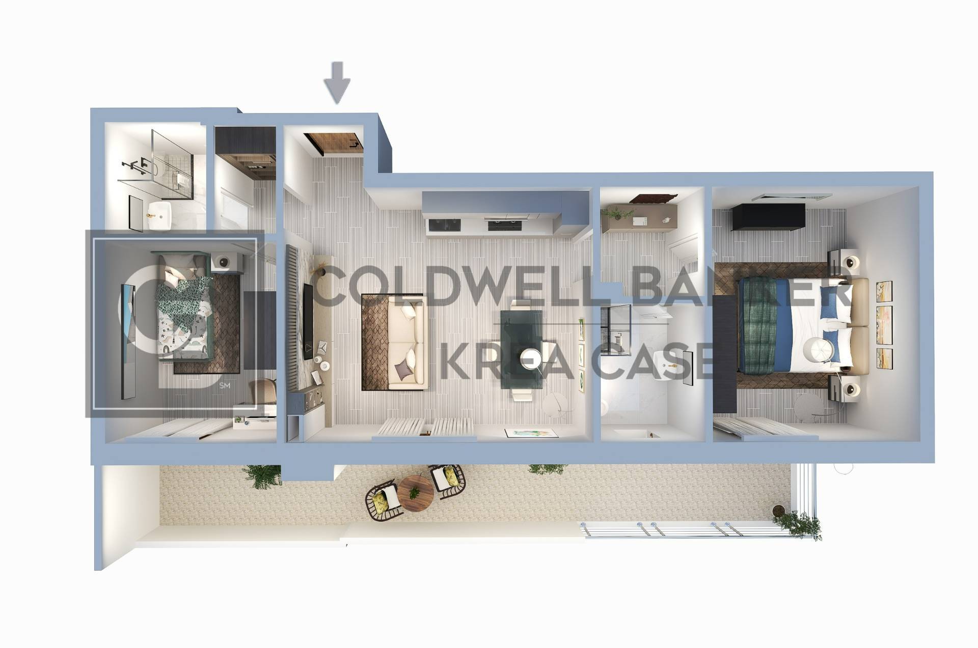 Immagine 31 di Appartamento in vendita  in Via Palaverta 69 a Marino