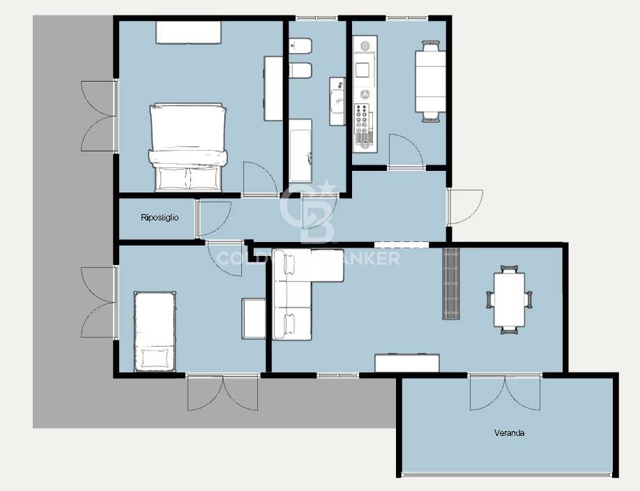 Immagine 23 di Appartamento in vendita  in Via dei Mille a Portoferraio