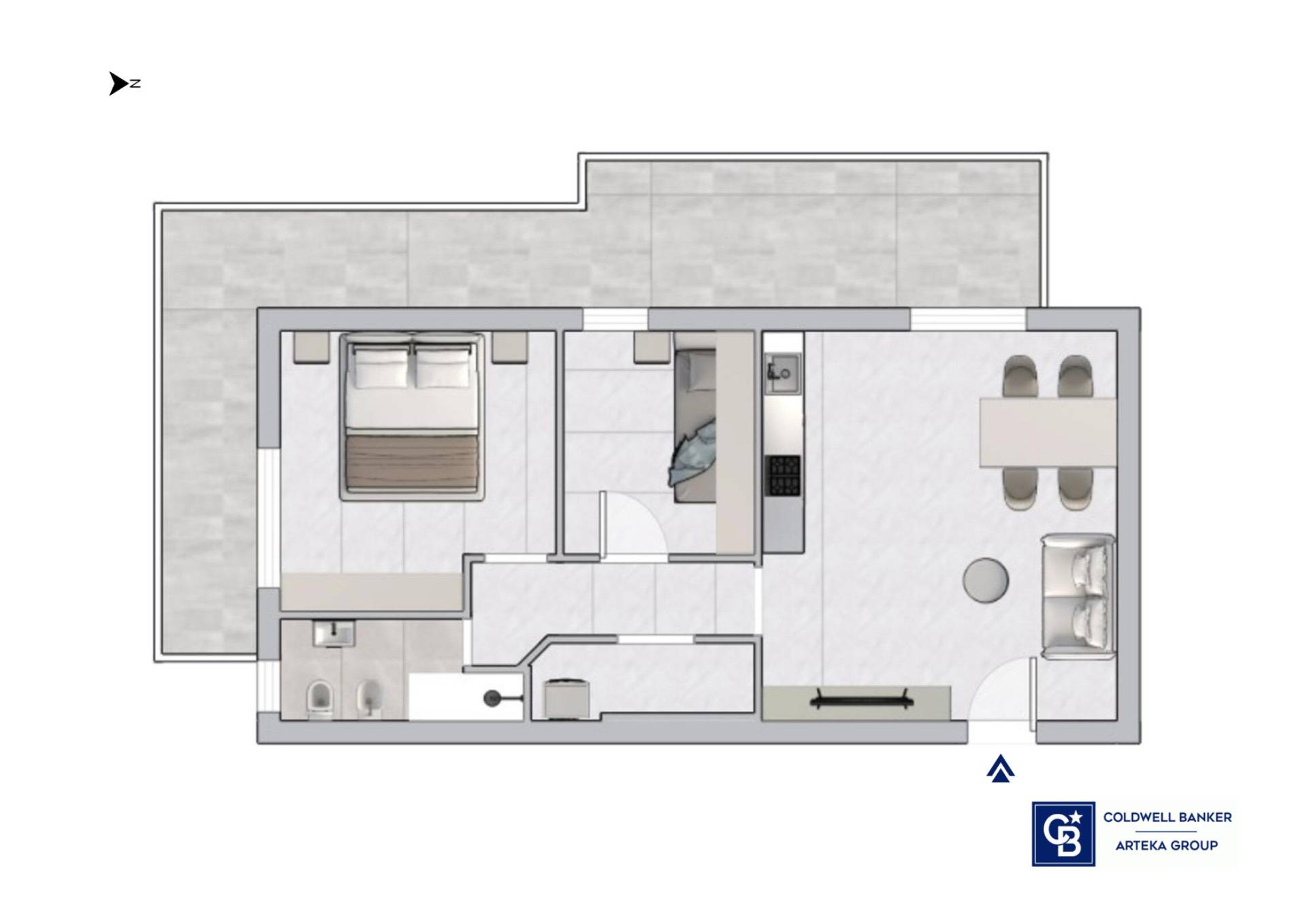 Immagine 29 di Appartamento in vendita  in via Sant'Anna a Mascali