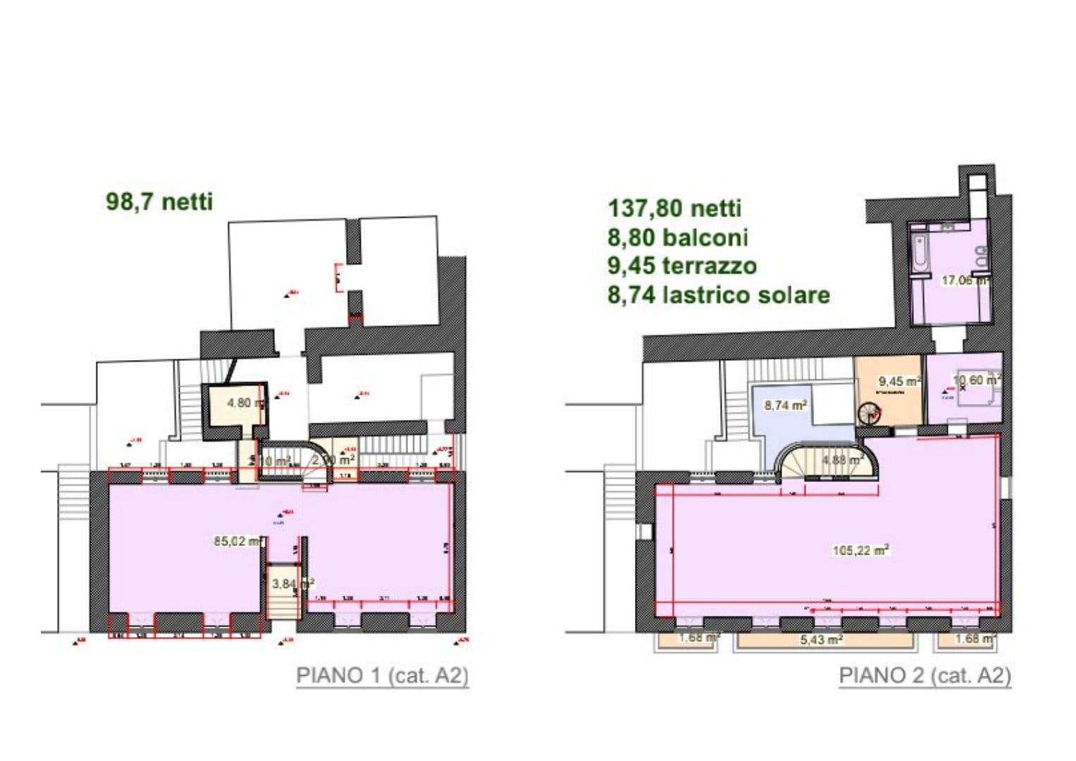 Immagine 23 di Casa indipendente in vendita  in Via Andrea Sabatini 8/10 a Salerno