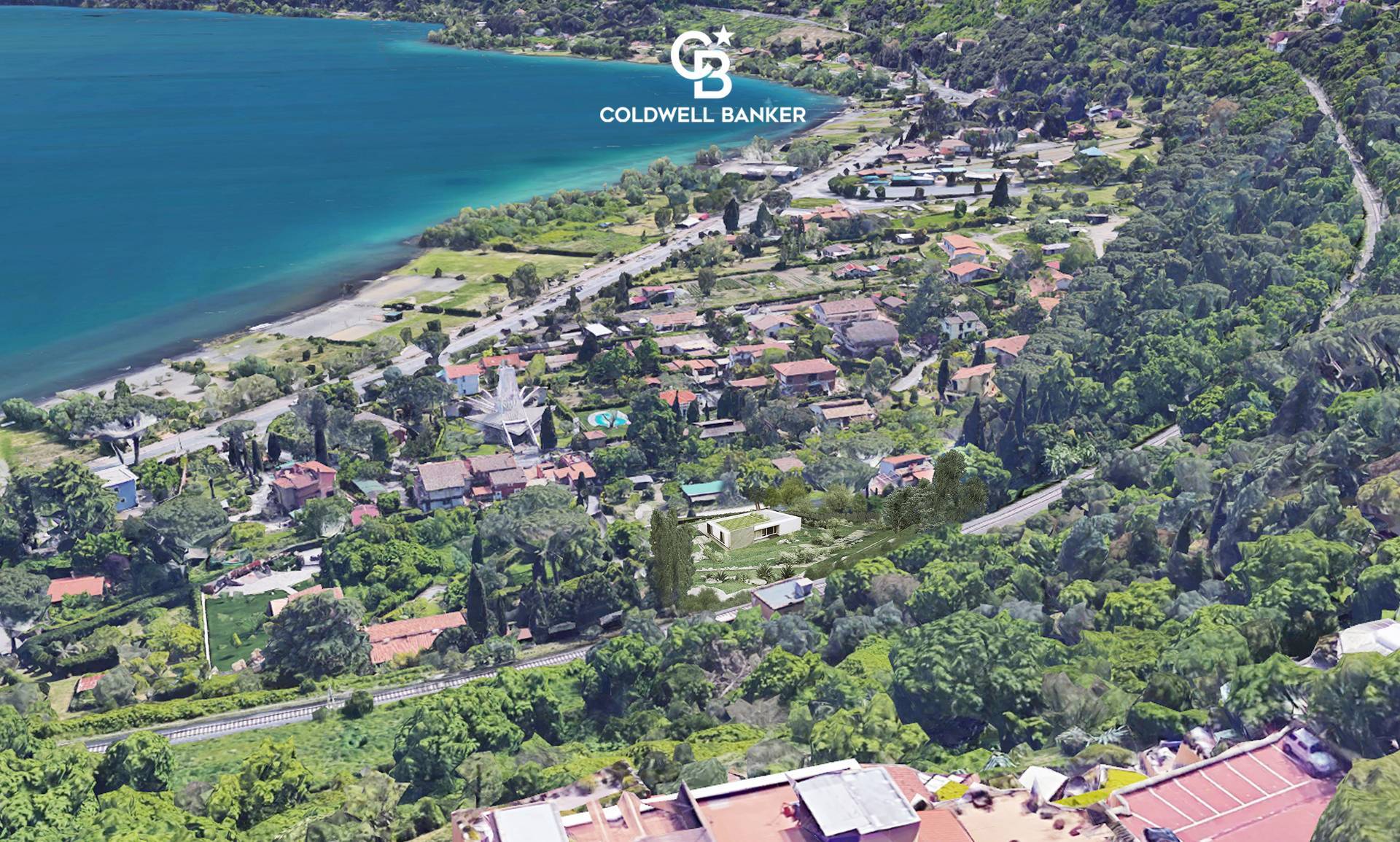 Immagine 9 di Villa in vendita  in Via Piano del Lago 7 a Castel Gandolfo