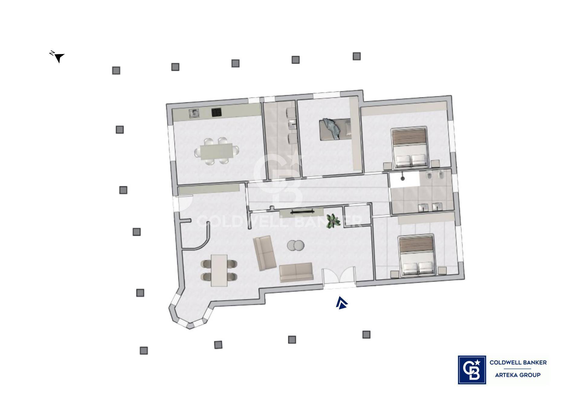 Immagine 46 di Villa in vendita  in via Scarlatti 30 a Motta Sant'anastasia