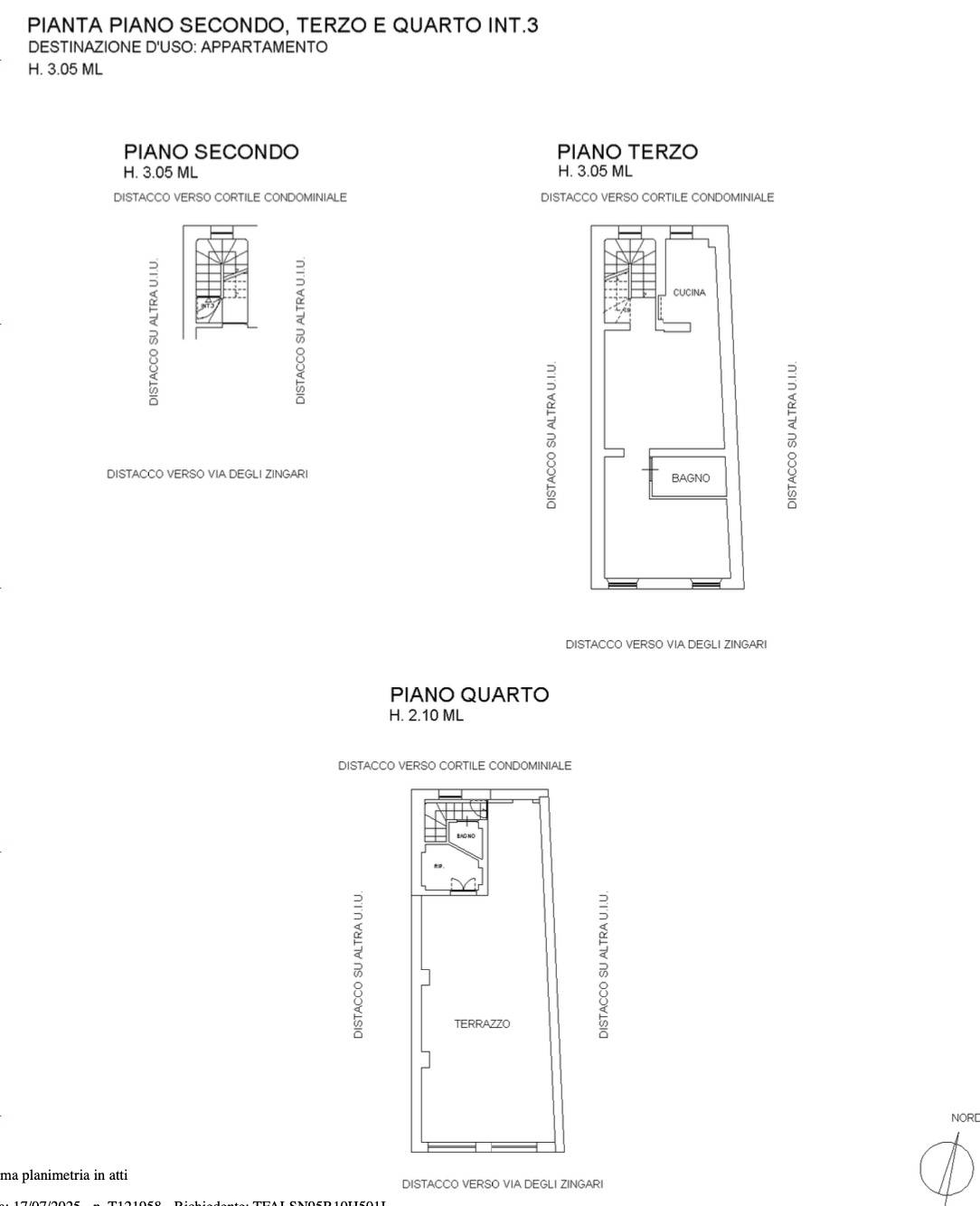 Immagine 51 di Attico in vendita  in Via Degli Zingari 47 a Roma