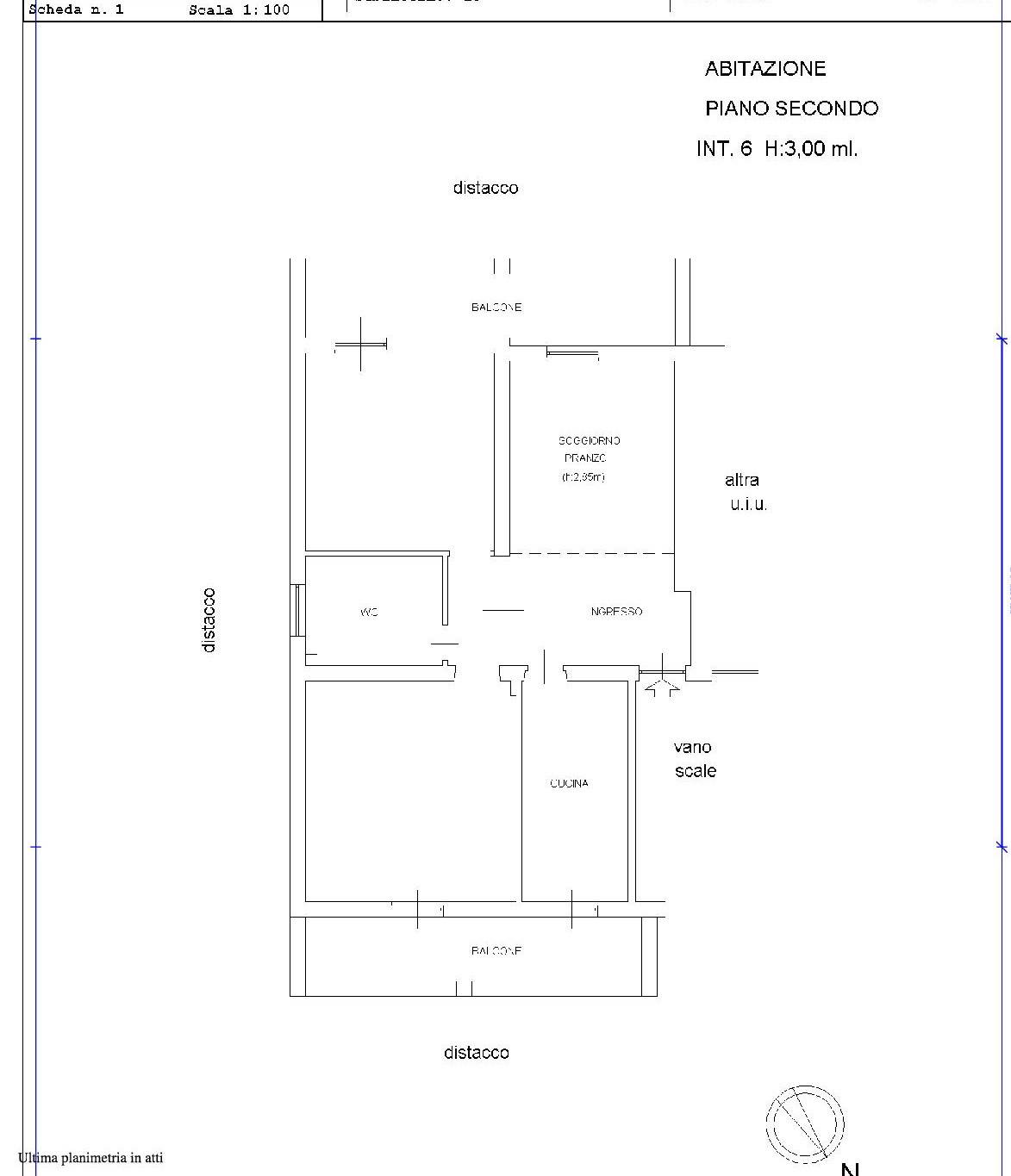 Immagine 55 di Appartamento in vendita  in Sampietrini 125 a Roma