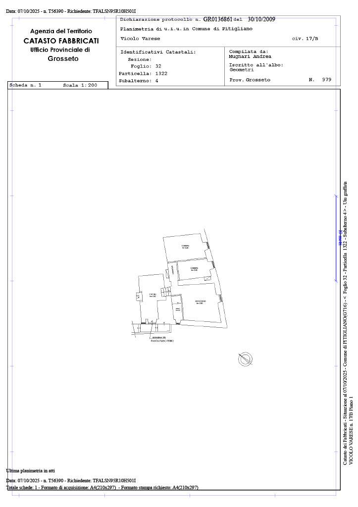Immagine 34 di Appartamento in vendita  in Vicolo Varese 17 A e B a Pitigliano