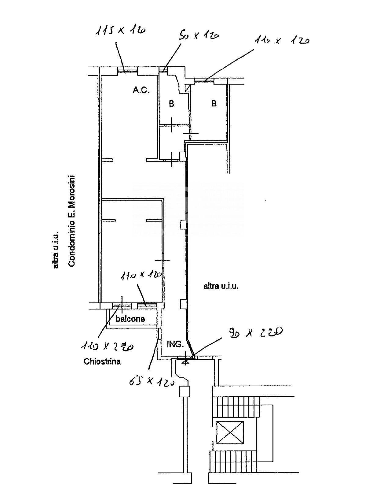 Immagine 32 di Appartamento in affitto  in Via Emilio Morosini a Roma