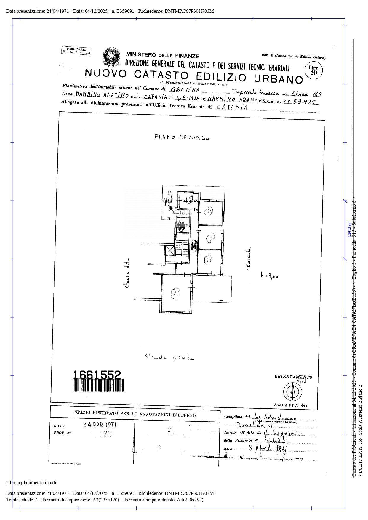 Immagine 42 di Appartamento in vendita  in via etnea 169 a Gravina Di Catania