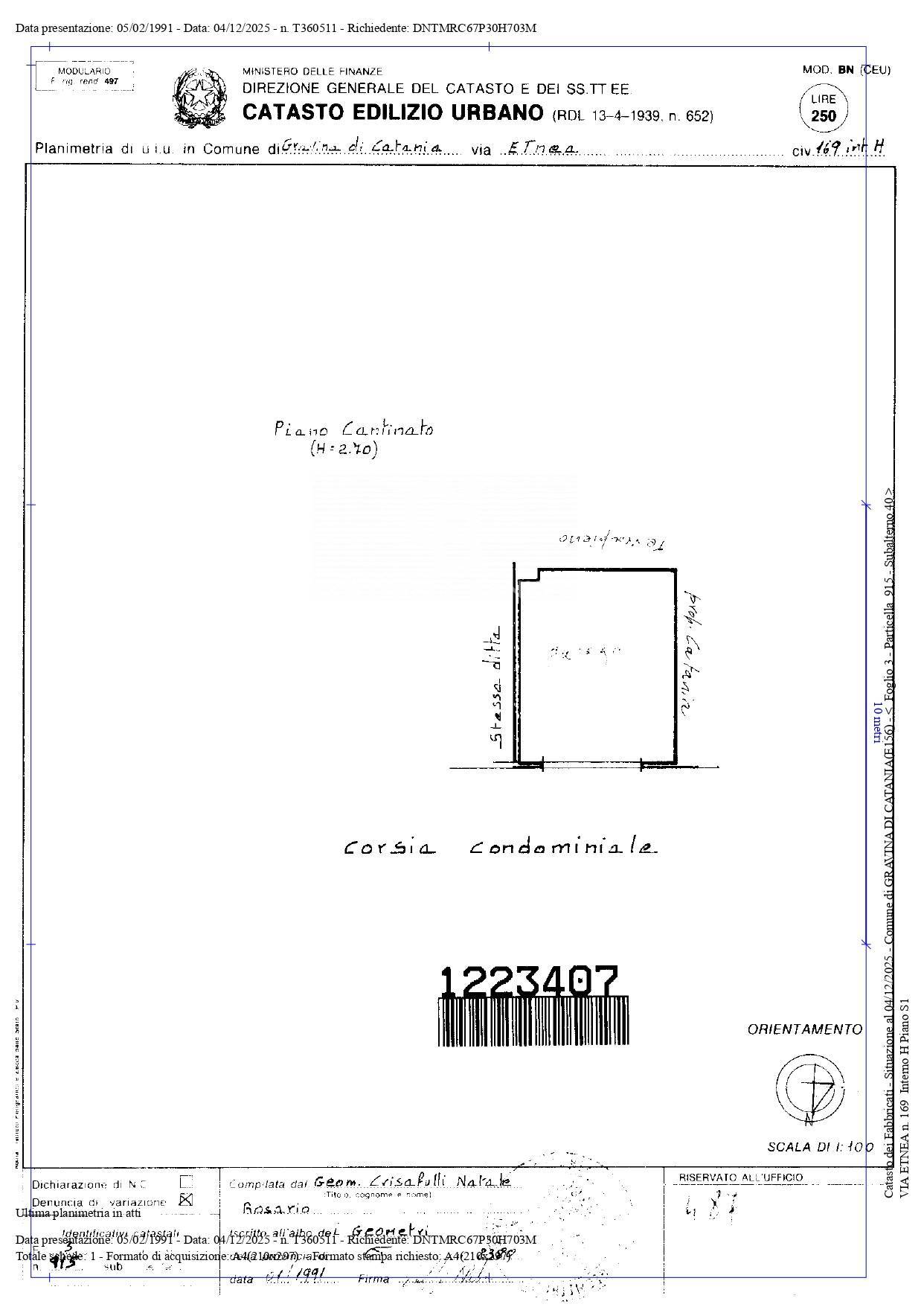 Immagine 43 di Appartamento in vendita  in via etnea 169 a Gravina Di Catania