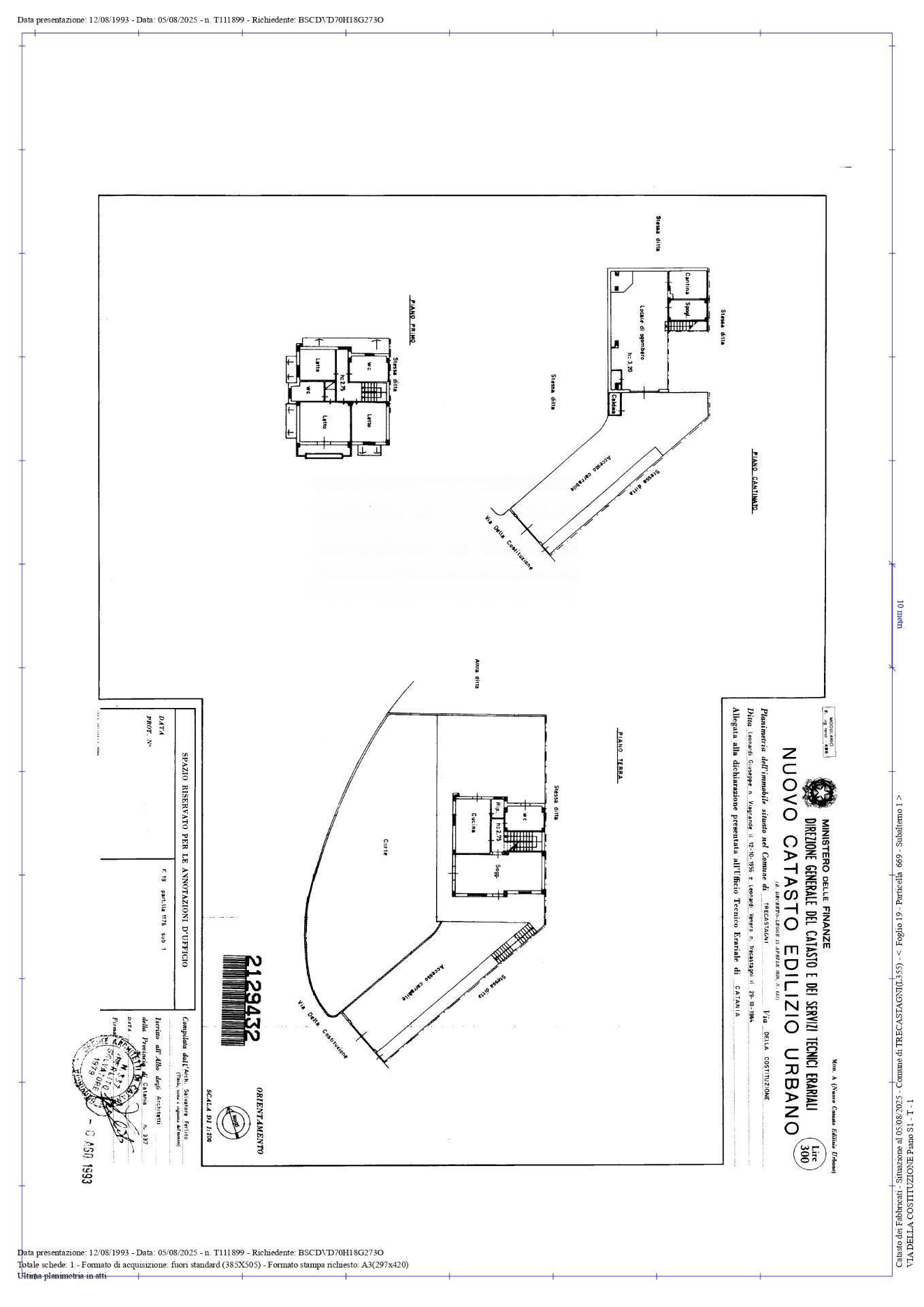 Immagine 64 di Villa in vendita  in via della costituzione 3 a Trecastagni