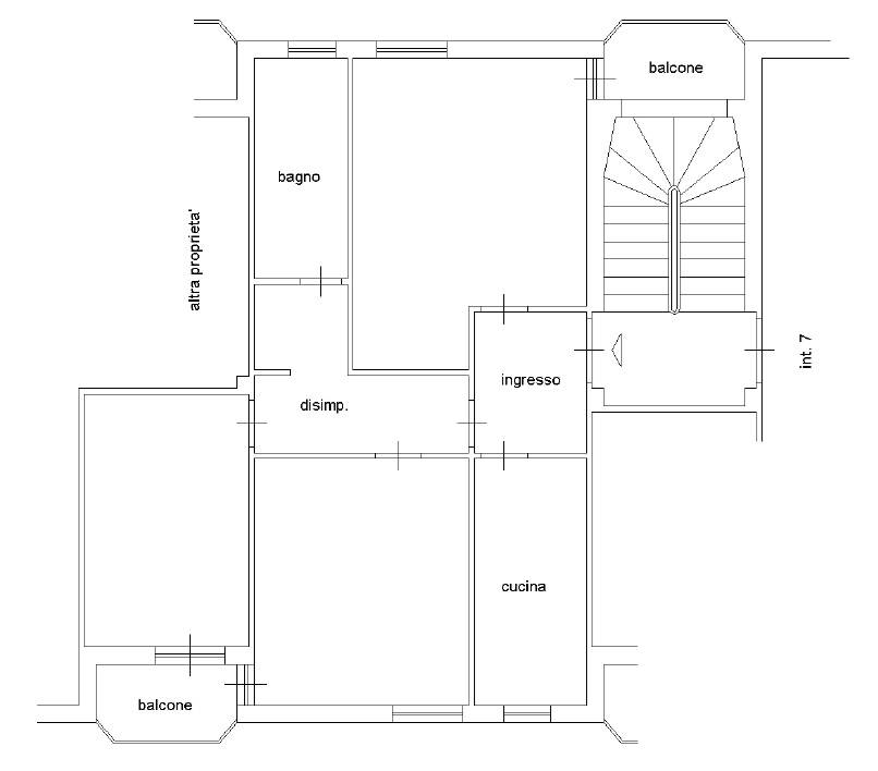 Immagine 19 di Appartamento in vendita  in Via Rivisondoli 47 a Roma