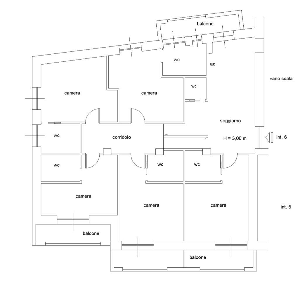 Immagine 25 di Appartamento in vendita  in Via Aurelia 232 a Roma