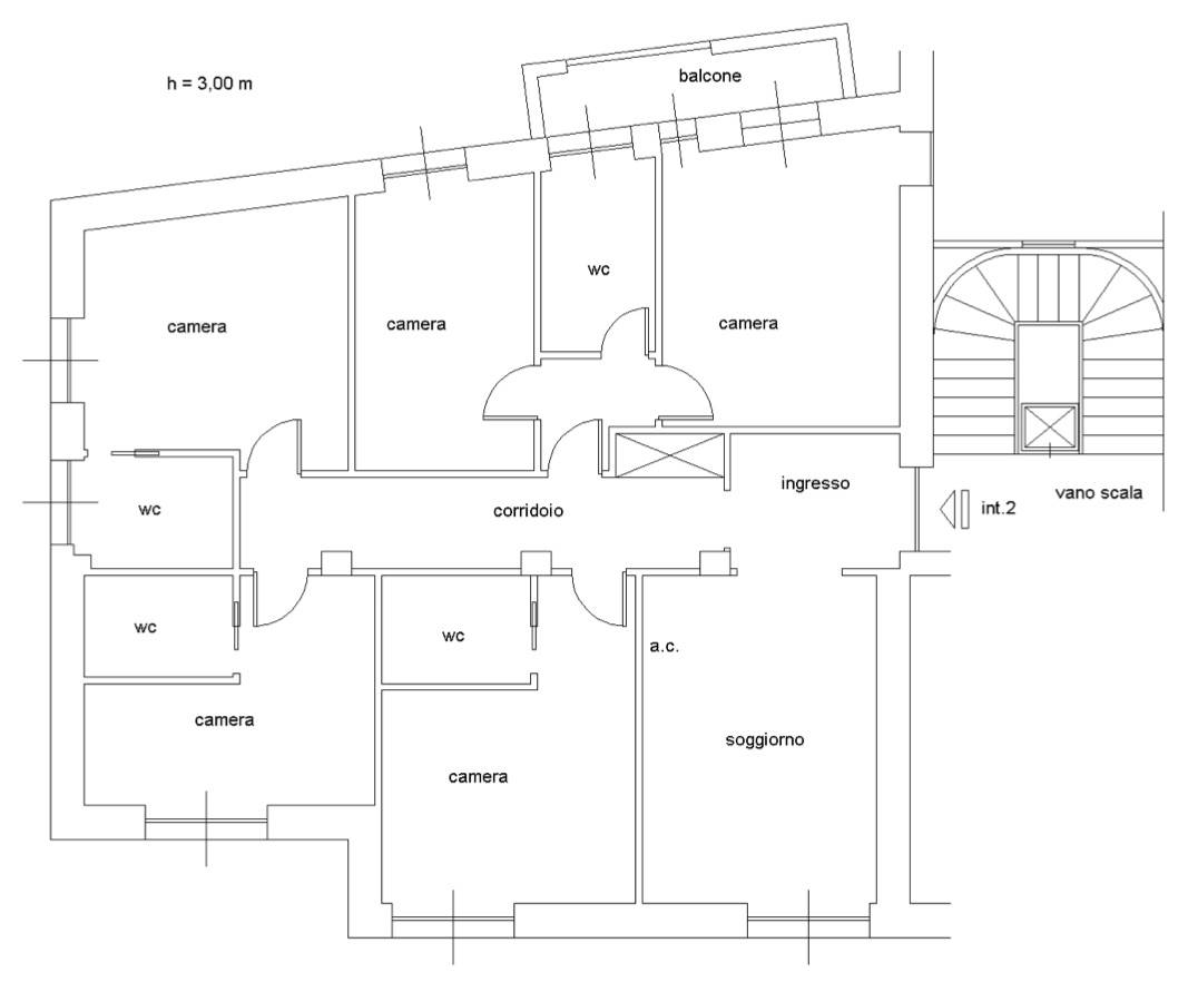 Immagine 25 di Appartamento in vendita  in Via Aurelia 232 a Roma