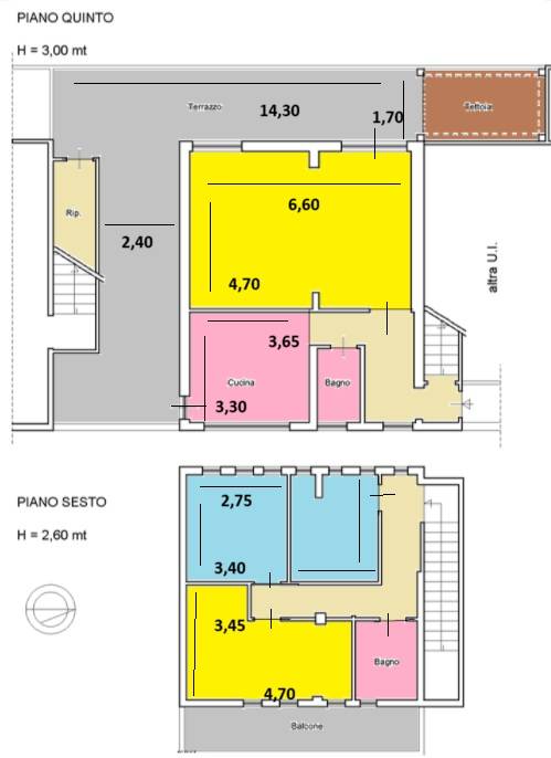 Immagine 26 di Attico in vendita  in Via Danilo Stiepovich 180 a Roma