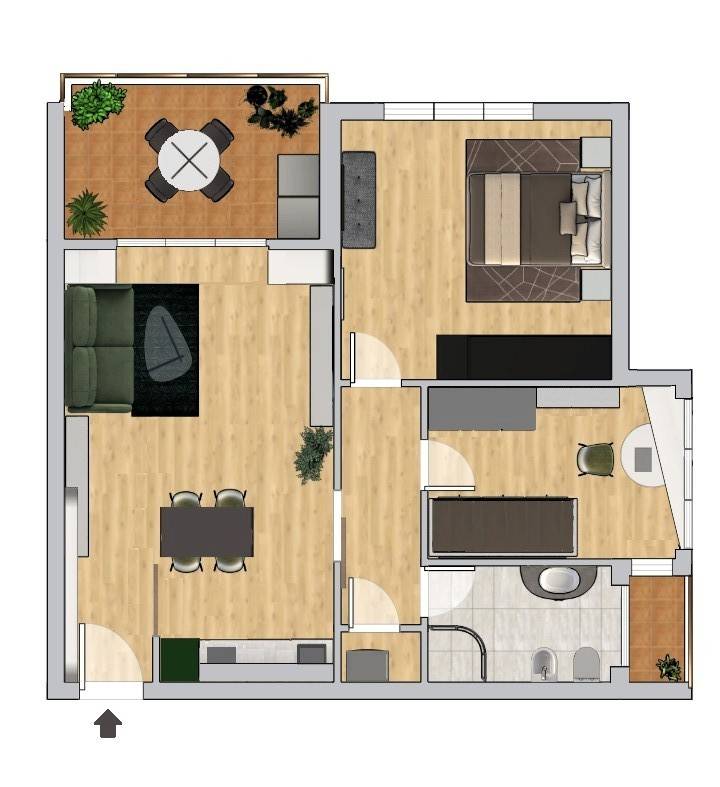 Immagine 40 di Appartamento in vendita  in Via Alfredo Panzini 48 a Roma