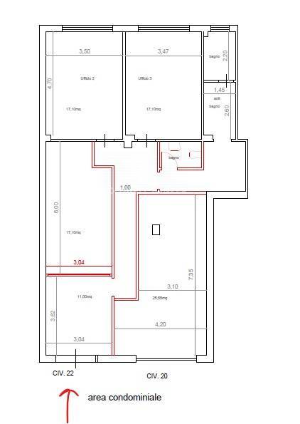 Immagine 17 di Locale commerciale in affitto  in Via Felice Paradiso 20-22 a Acireale