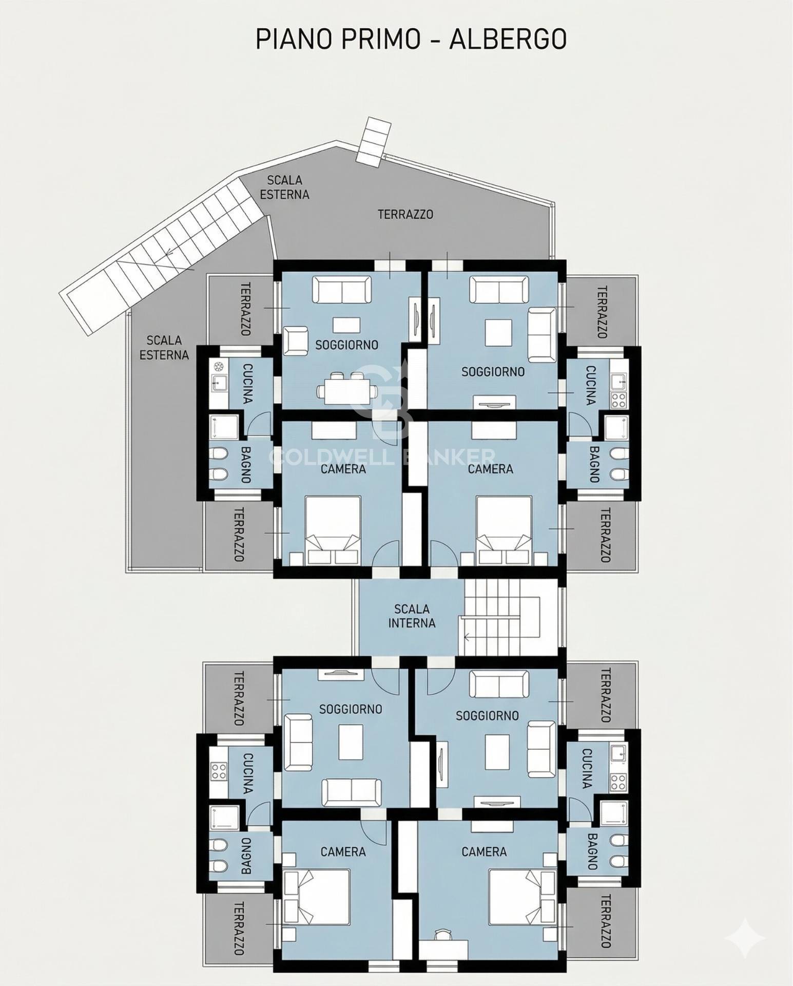 Immagine 39 di Albergo/B&B/Residence in vendita  in Via di Cavoli a Campo Nell'elba