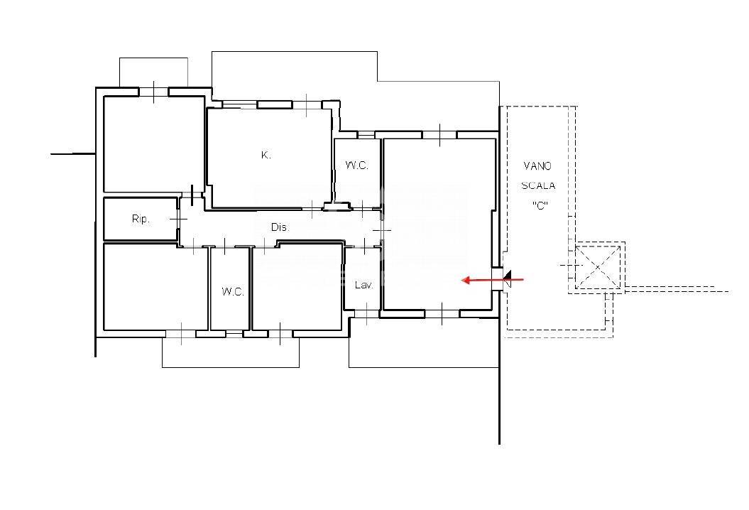 Immagine 27 di Appartamento in vendita  in Via Cervo 46 a Acireale