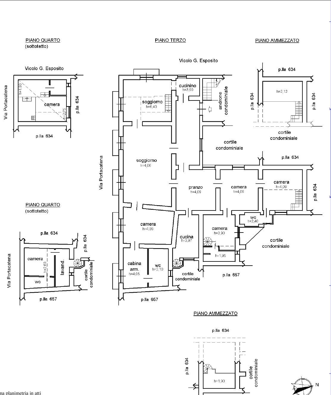 Immagine 39 di Appartamento in vendita  in Via Portacatena 24 a Salerno