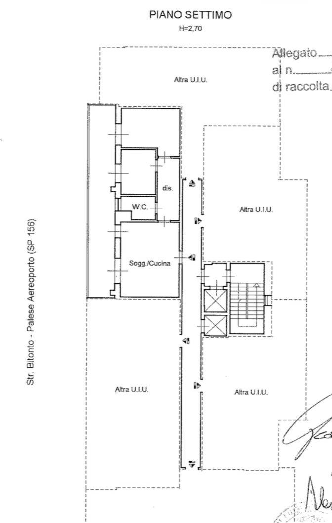 Immagine 7 di Appartamento in vendita  in Strada Provinciale Aereoporto 156 a Bari