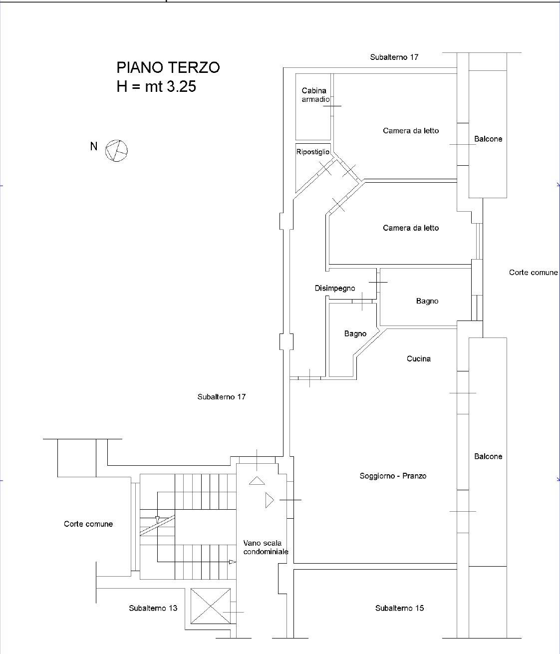 Immagine 14 di Appartamento in affitto  in Via Pio Xi 7 a Salerno