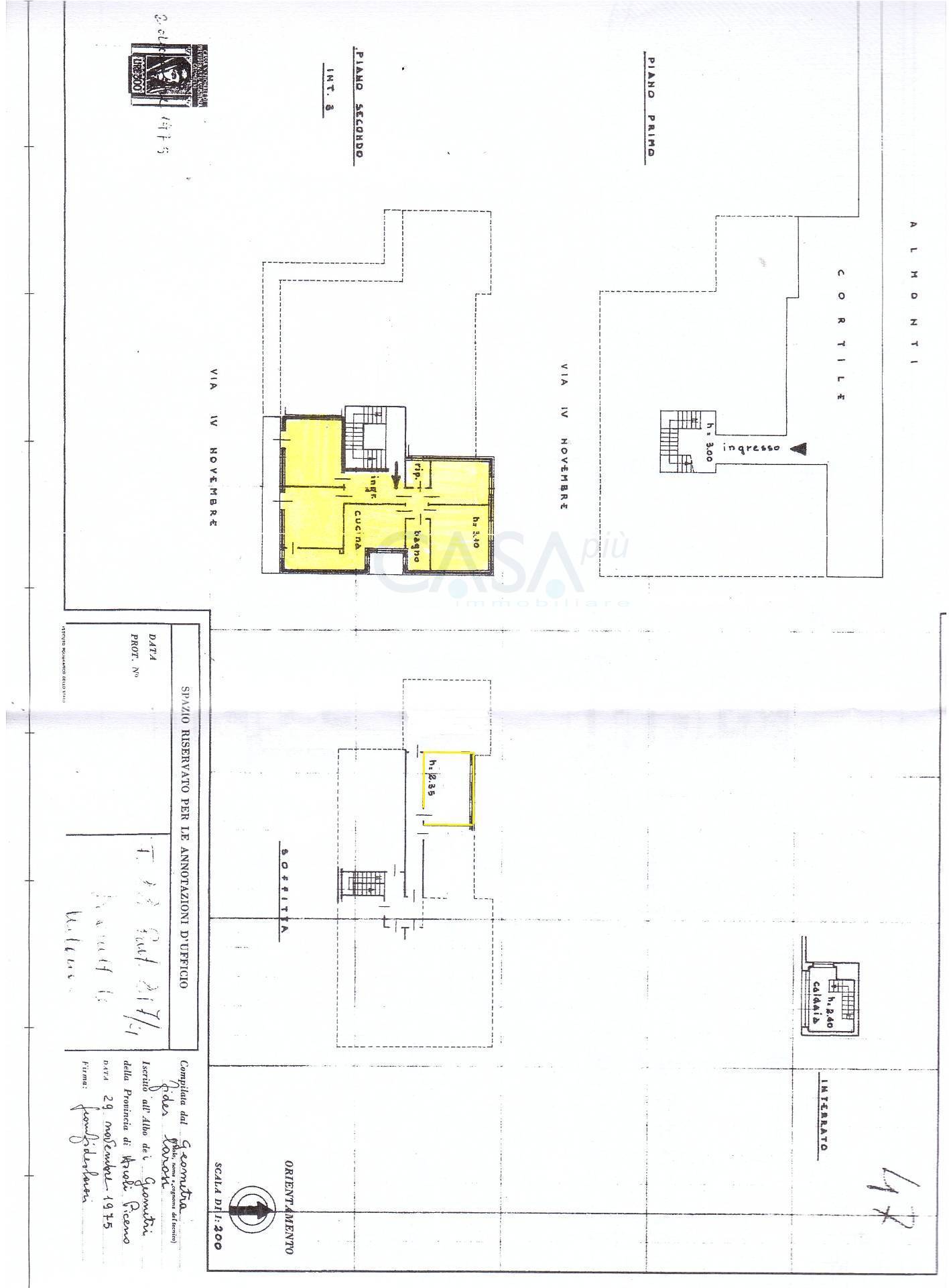 Immagine 22 di Appartamento in vendita  in Via IV Novembre 62 a Offida