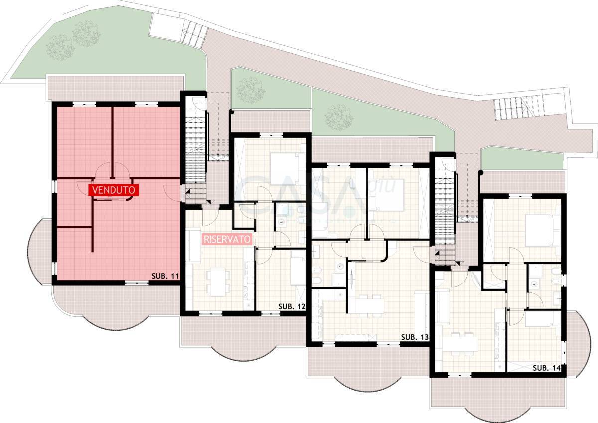 Immagine 11 di Appartamento in vendita  in Contrada san martino a Colonnella