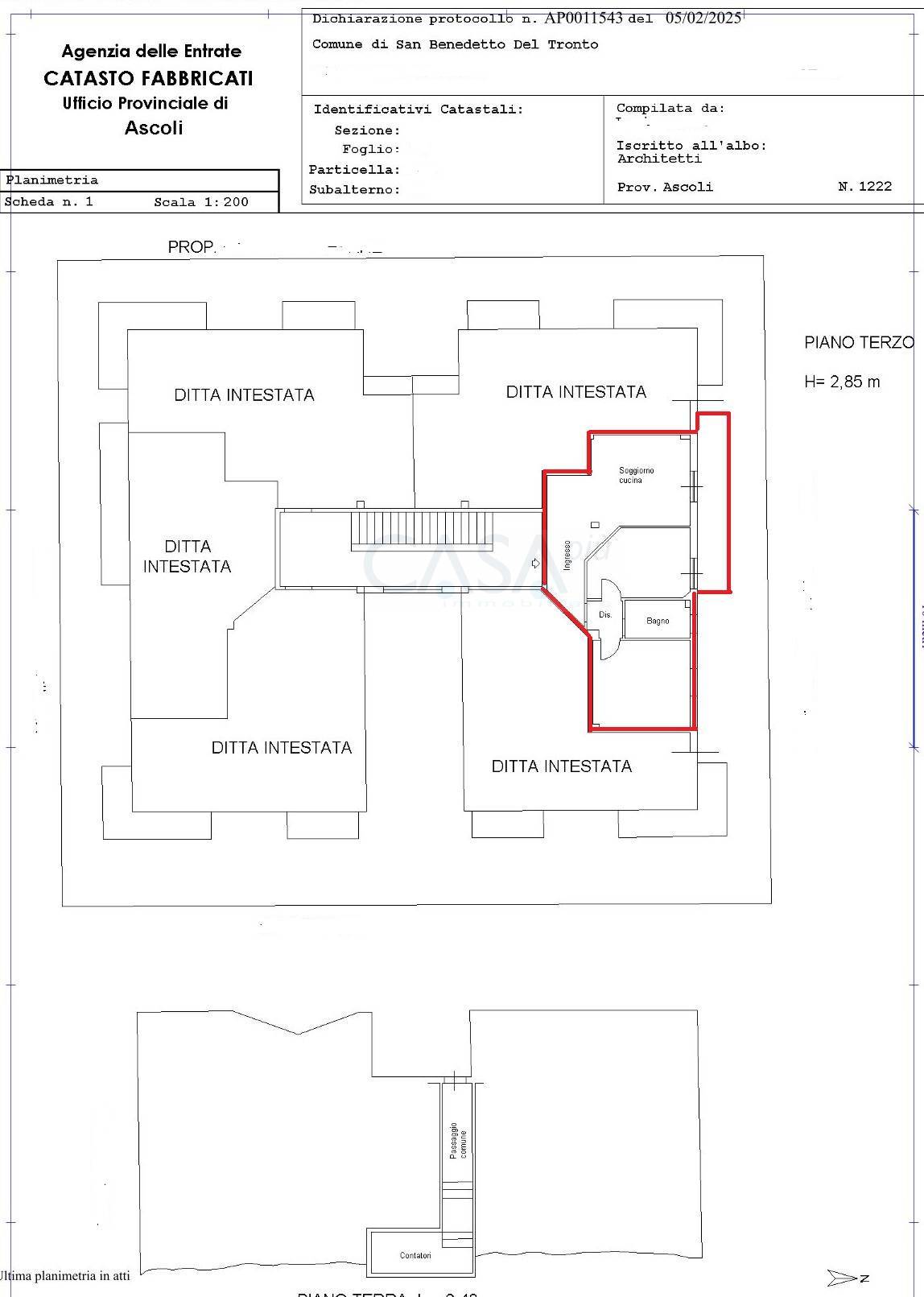 Immagine 17 di Appartamento in vendita  in Via Umberto Giordano a San Benedetto Del Tronto
