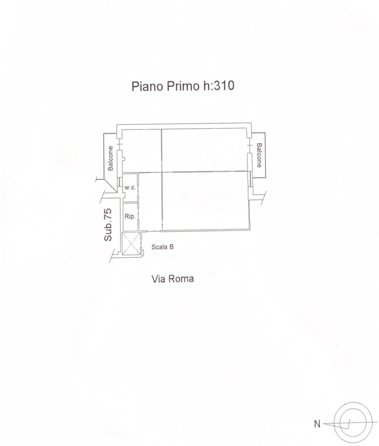 Immagine 18 di Appartamento in vendita  in via roma 92 a Caserta