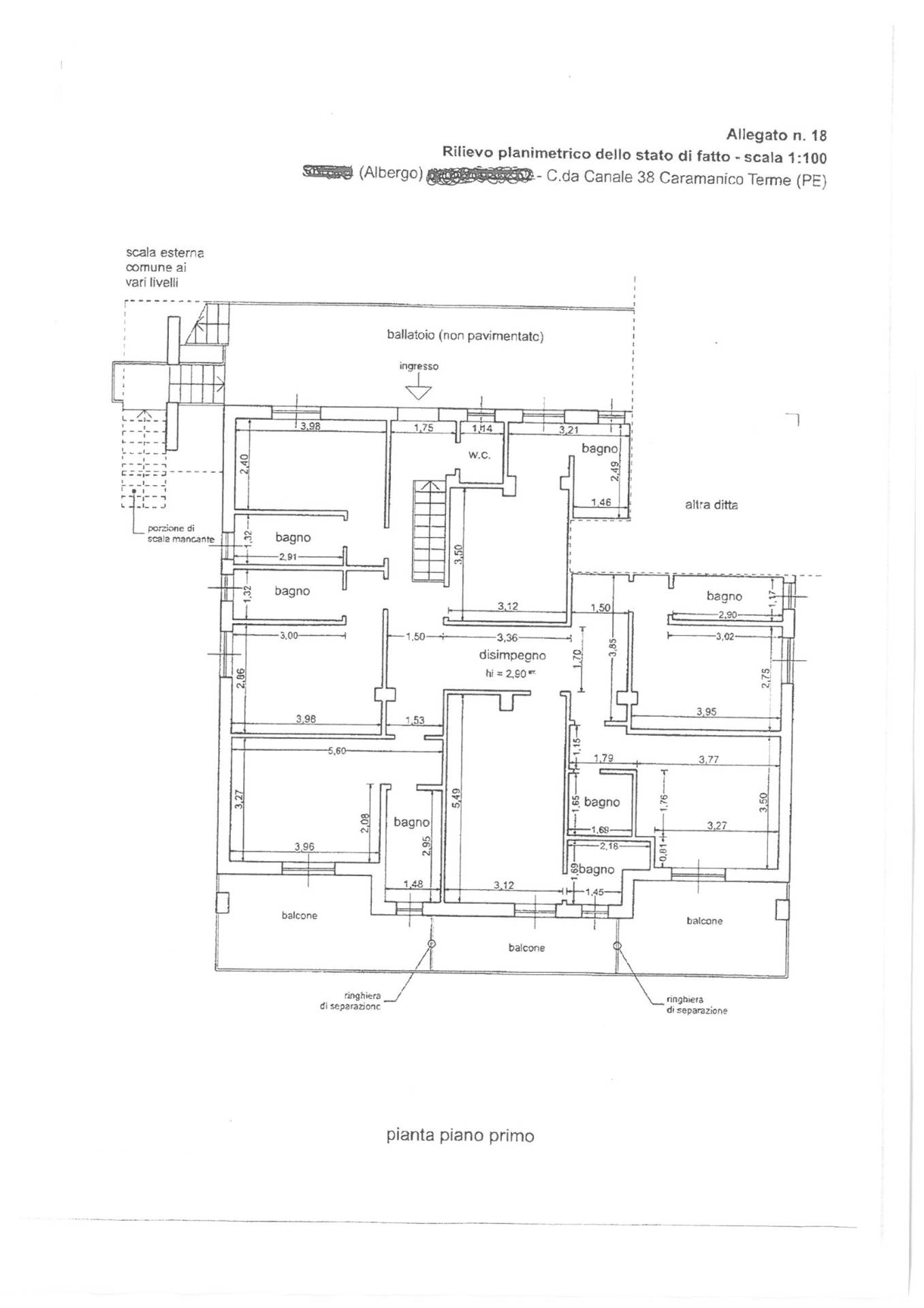 Immagine 57 di Attività commerciale in vendita  in contrada canale a Caramanico Terme