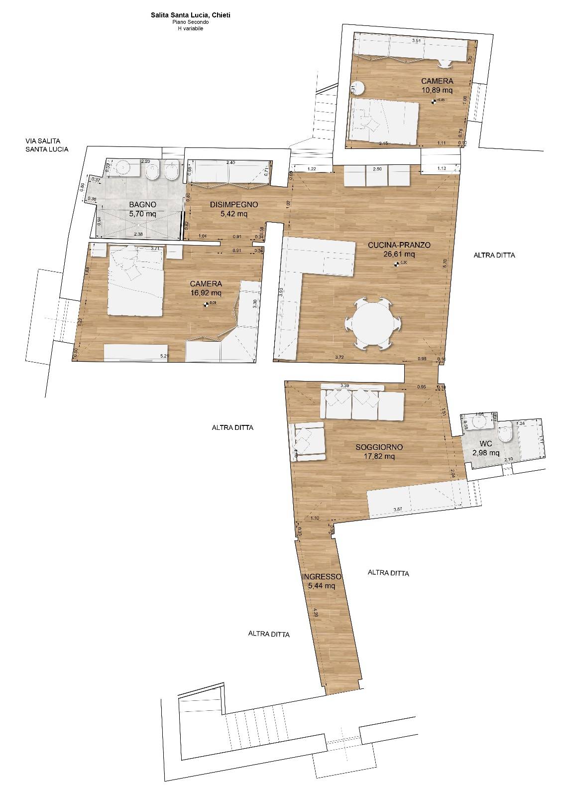 Immagine 34 di Appartamento in vendita  in via Porta Pescara 16 a Chieti