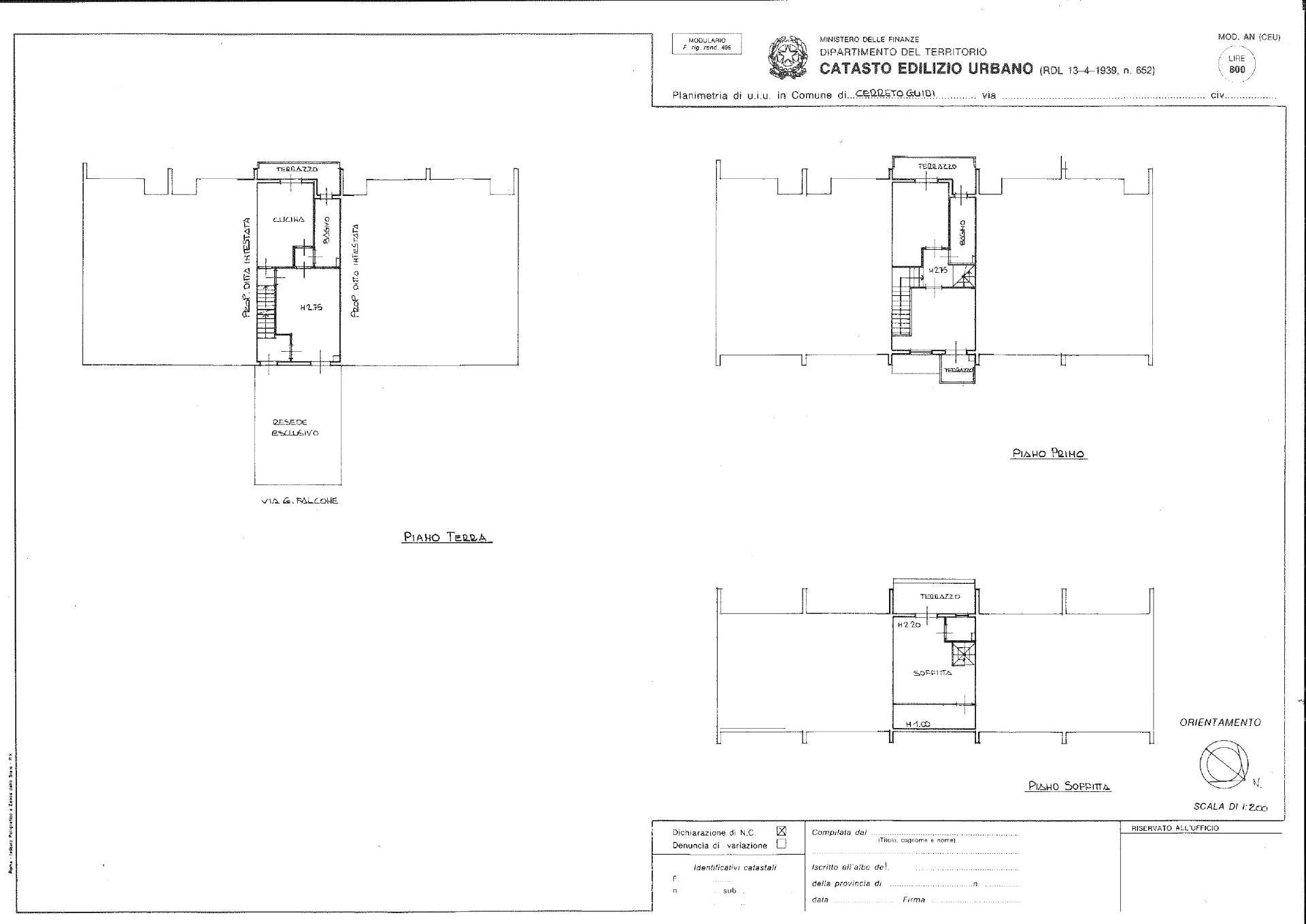 Immagine 28 di Villetta a schiera in vendita  a Capraia E Limite