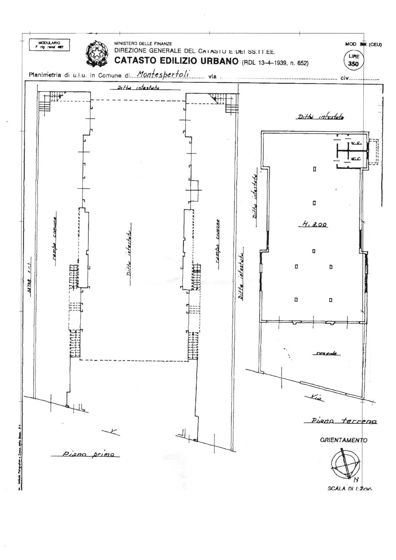 Immagine 2 di Locale commerciale in vendita  a Montespertoli