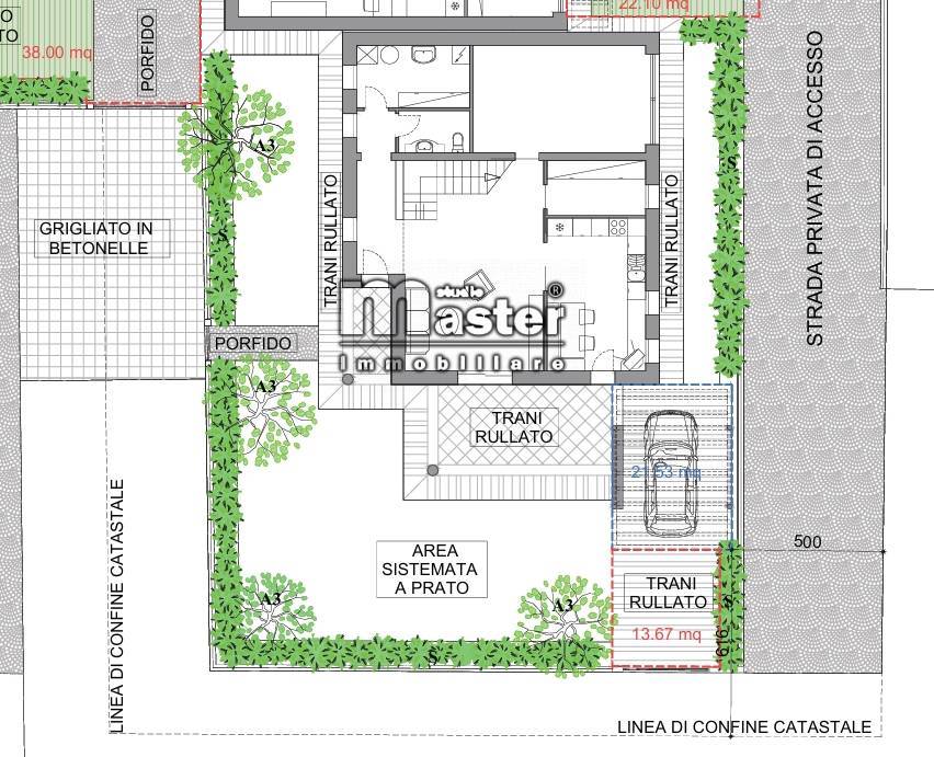 Immagine 6 di Villa in vendita  in via venier a Treviso